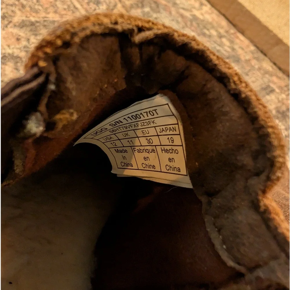 UGG elasticated insert